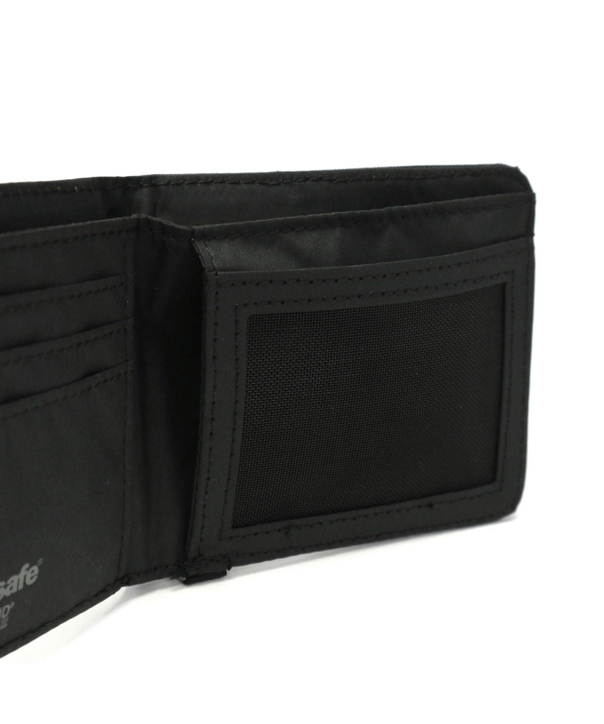 パックセーフ pacsafe パックセーフ 三つ折り財布 pacsafe RFIDバイフォールドウォレット 財布 三つ折り財布 ミニ財布 小銭入れなし スキミング防止 軽量 （ブラック） ブラック
