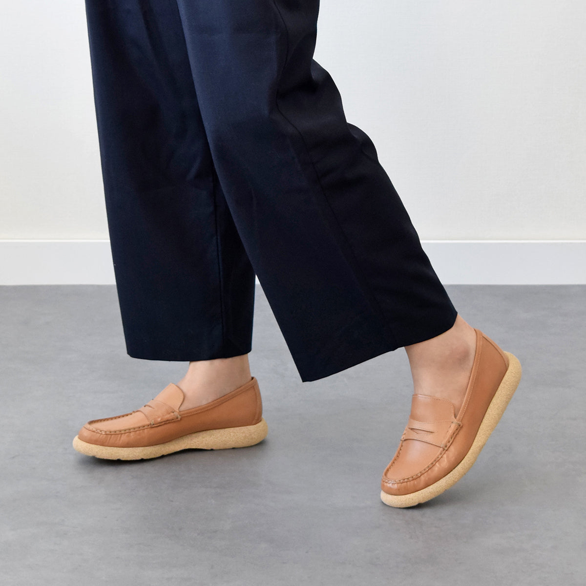 PASCUCCI thick-soled leather loafers