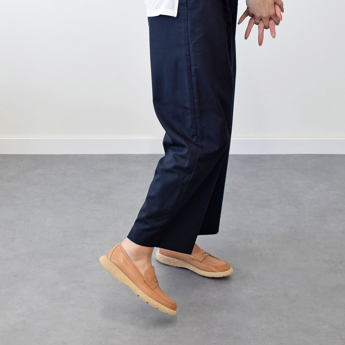 PASCUCCI thick-soled leather loafers