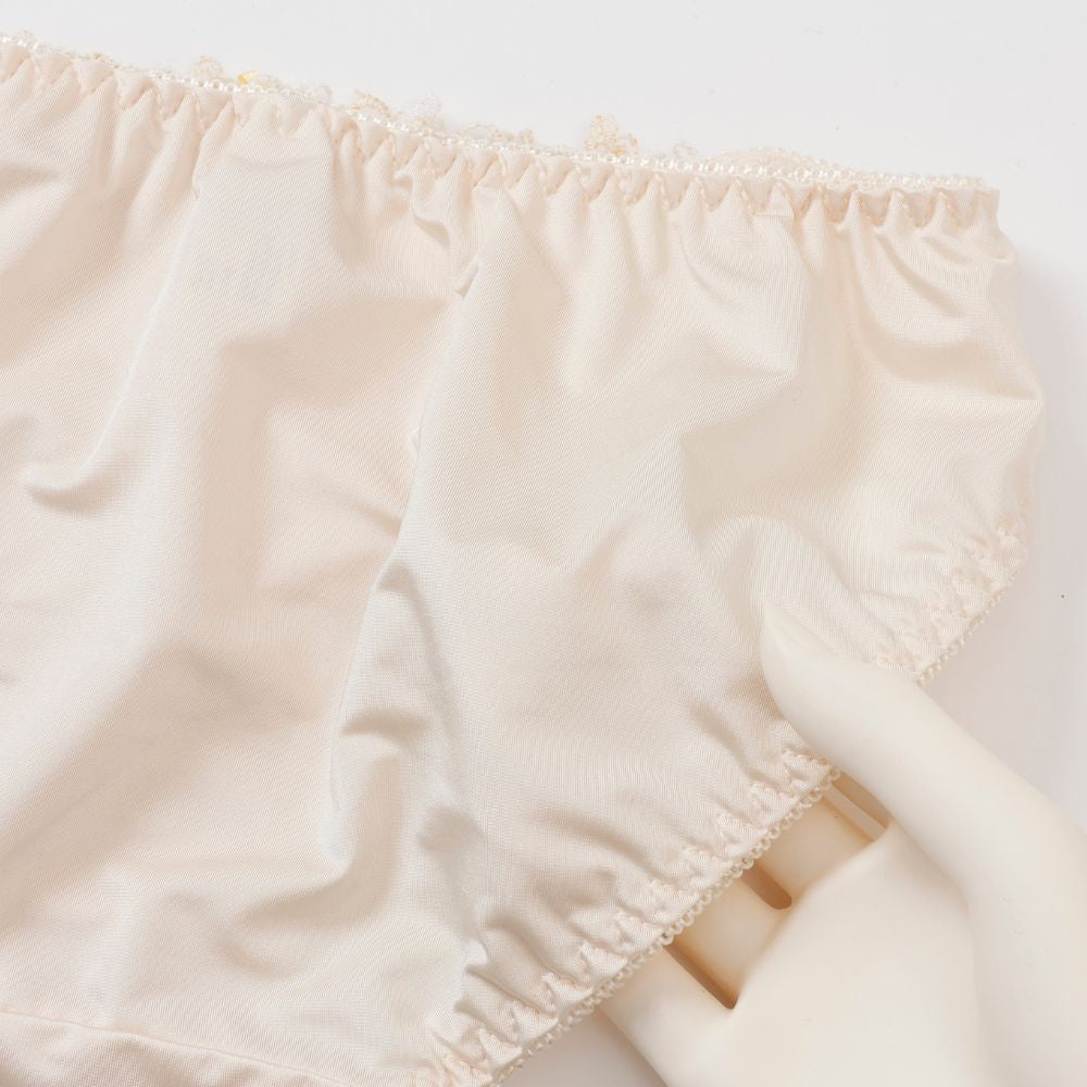 パリーゼ Palissee パピヨンフラワーブラ＆ショーツ【返品不可商品】 （サックス） サックス