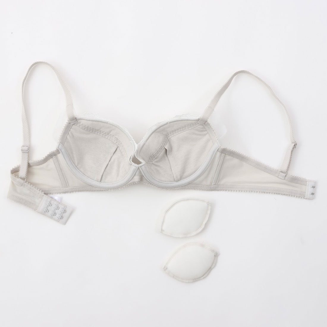 Palissee [EF cup] Snow Tulle 3/4 cup bra and shorts [Non-returnable item]