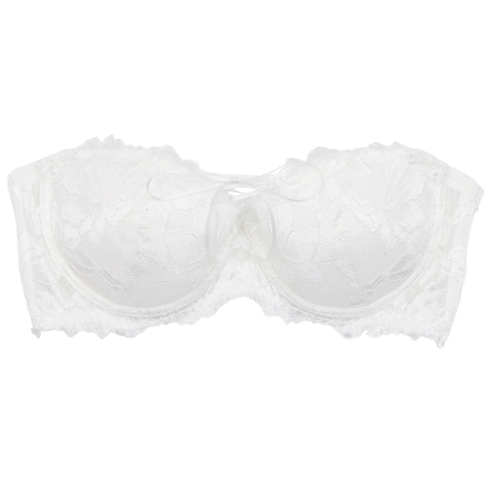 パリーゼ Palissee 脇高設計 2wayストラップレスブラ【A～Dカップ】