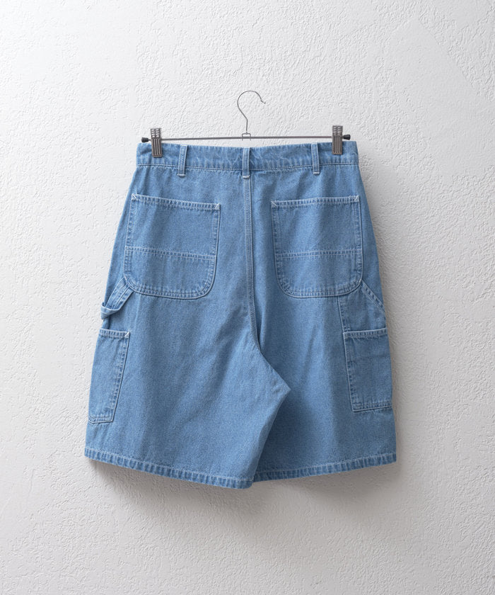 パル PAL 【Kastane】デニムペインターショーツ （blue） blue