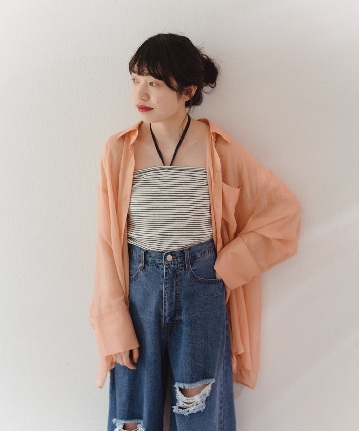パル PAL 【Kastane】Cotton choker camisole （white(1)） white(1)