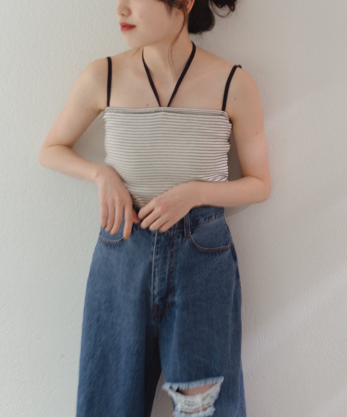 パル PAL 【Kastane】Cotton choker camisole （white(1)） white(1)