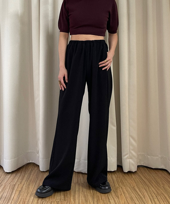 パル PAL 【Pasterip】Cozy set up pants （black） black