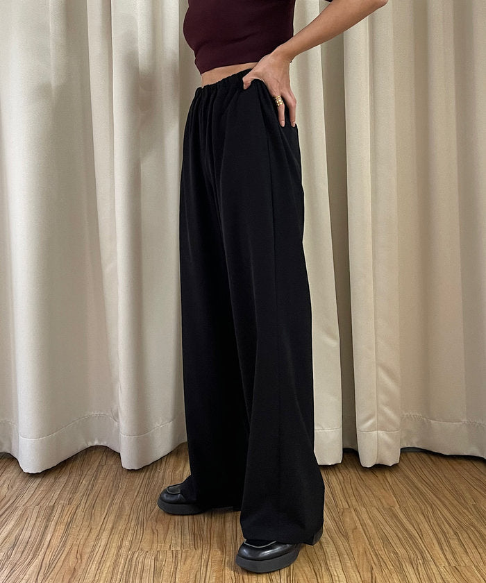 パル PAL 【Pasterip】Cozy set up pants （black） black
