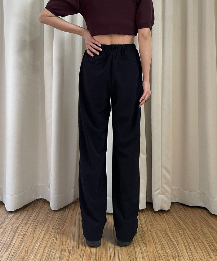 パル PAL 【Pasterip】Cozy set up pants （black） black