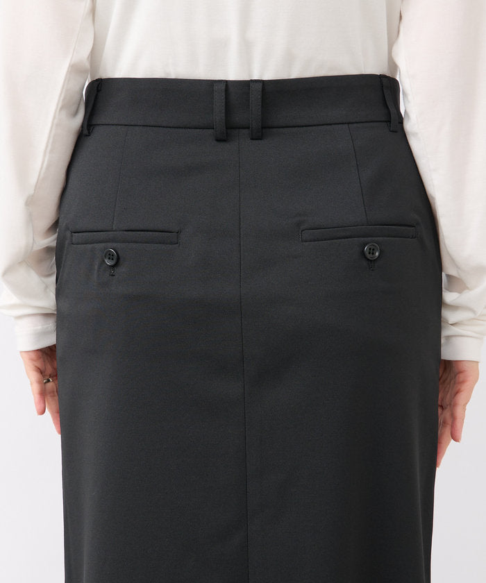 パル PAL 【RIVE DROITE】ラップスラックススカート （gray） gray