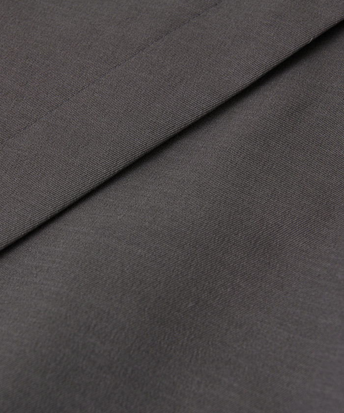 パル PAL 【RIVE DROITE】ラップスラックススカート （gray） gray