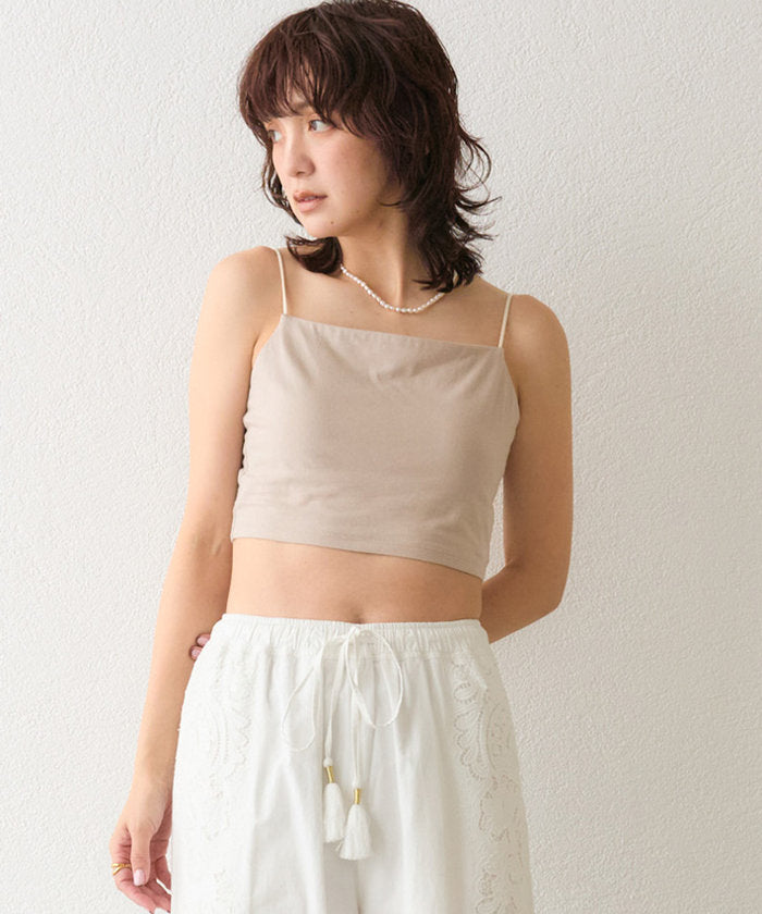 パル PAL 【RIVE DROITE】カップインキャミソール （beige） beige