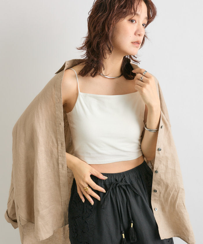 パル PAL 【RIVE DROITE】カップインキャミソール （beige） beige