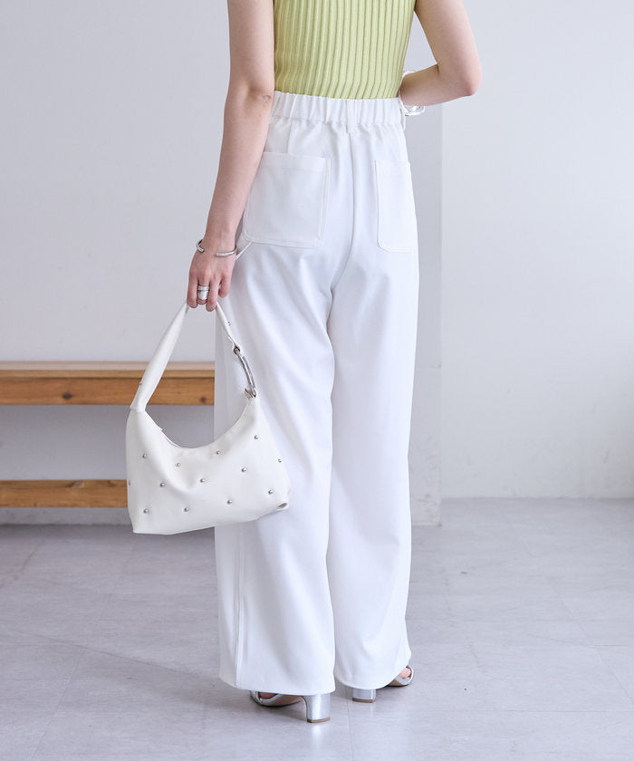 パル PAL 【mystic】ペインタースラックス （offwhite） offwhite