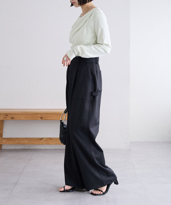 パル PAL 【mystic】ペインタースラックス （offwhite） offwhite