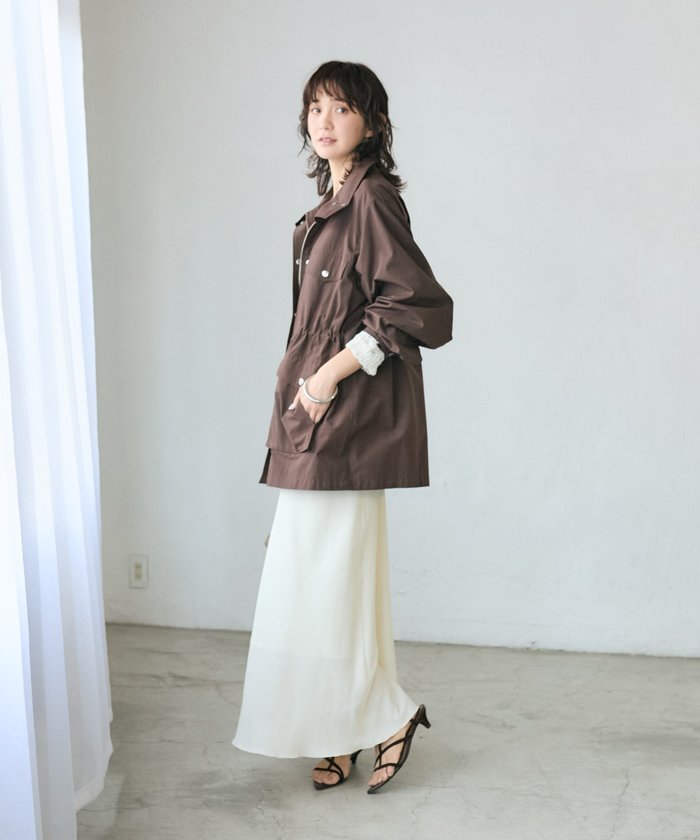 パル PAL 【RIVE DROITE】スタンドワークジャケット （brown） brown