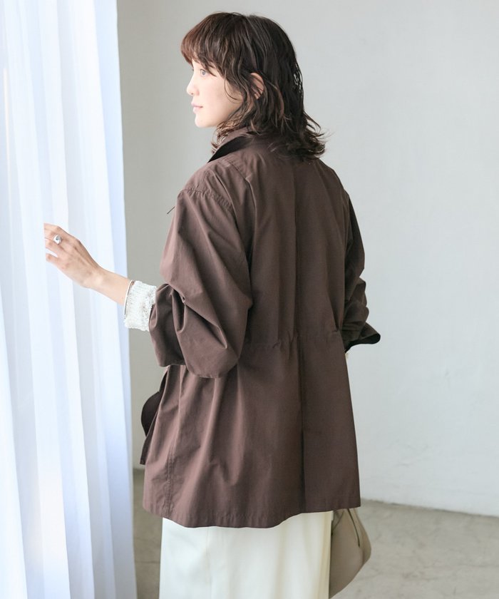 パル PAL 【RIVE DROITE】スタンドワークジャケット （brown） brown