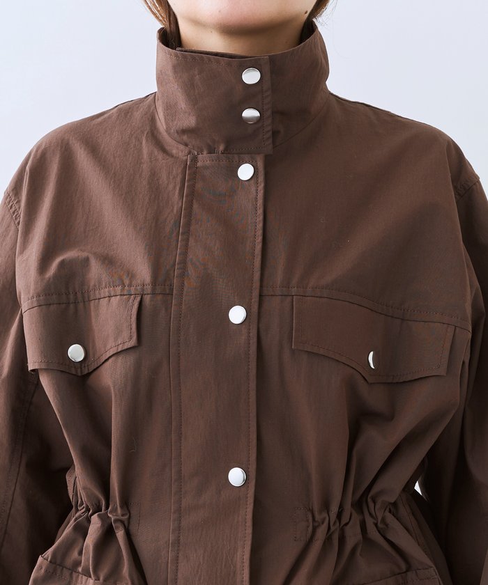 パル PAL 【RIVE DROITE】スタンドワークジャケット （brown） brown