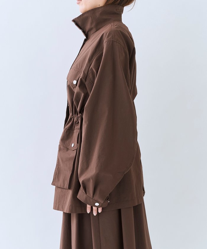 パル PAL 【RIVE DROITE】スタンドワークジャケット （brown） brown