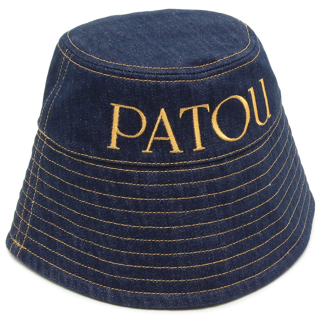 パトゥ PATOU 帽子 バケハ デニム ブルー イエロー レディース PATOU AC0270008 602D （BLUE YELLOW） BLUE YELLOW