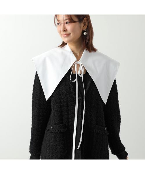 null null PATOU 付け襟 AC0110017 ロゴタグ （001W/White/ホワイト） 001W/White/ホワイト