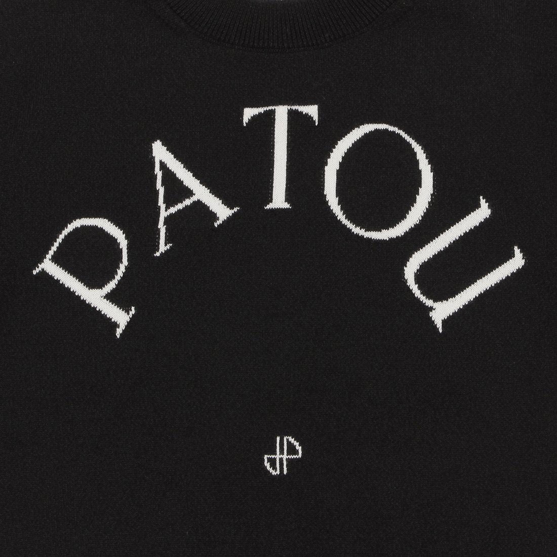 パトゥ PATOU ニット セーター Tシャツ カットソー サマーニット ジャカードニット ブラック レディース PATOU KN0688045 999B （BLACK） BLACK