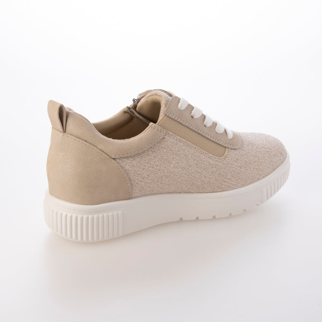 パータム リュクス PARTAM LUXE キラキラレースアップシューズ