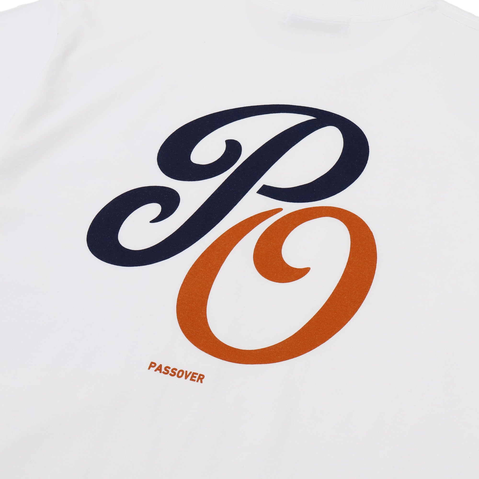 パスオーバー PASSOVER PO TEE （WHITE/NAVY-ORANGE） WHITE/NAVY-ORANGE