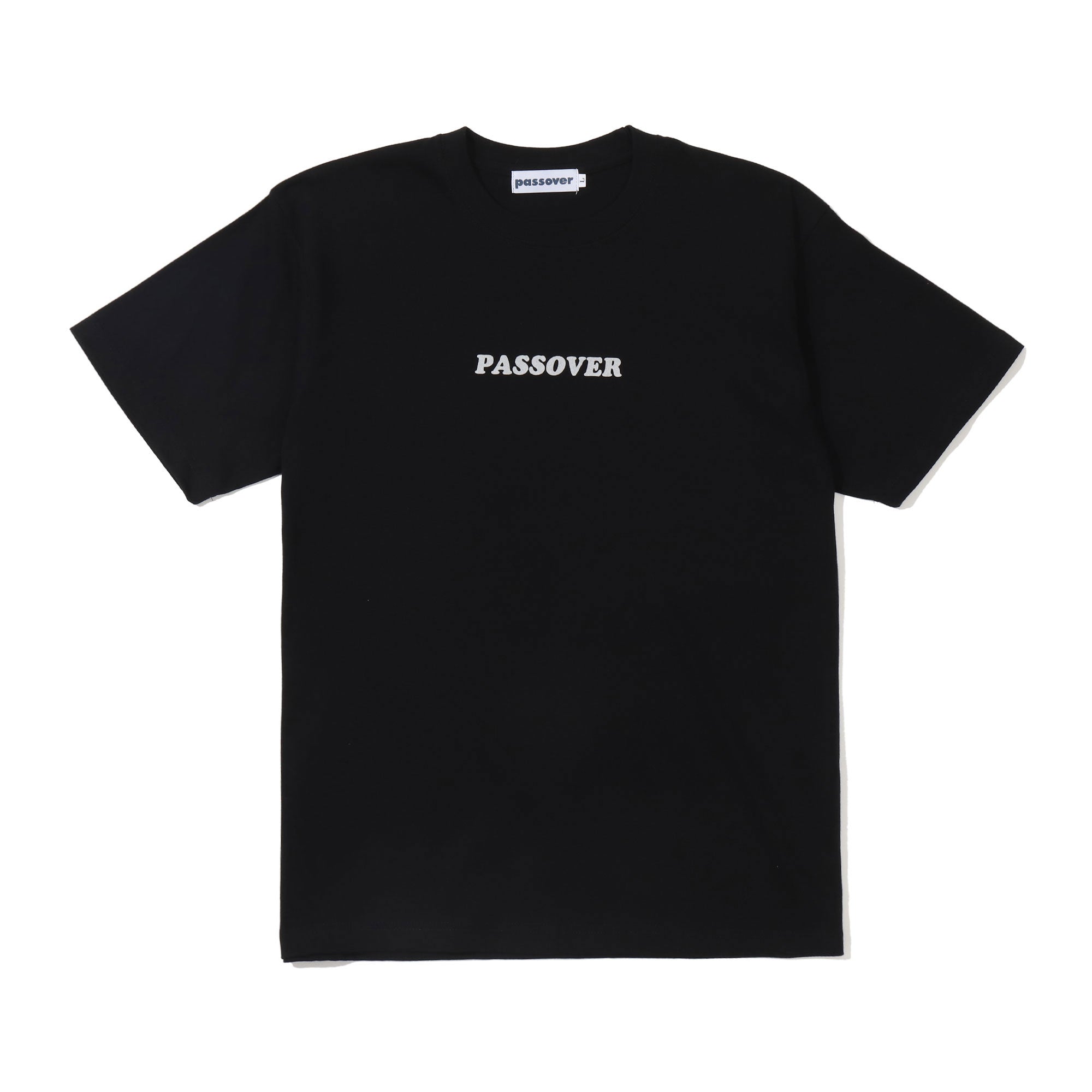 パスオーバー PASSOVER FRONT TEE （BLACK/REFLECT） BLACK/REFLECT