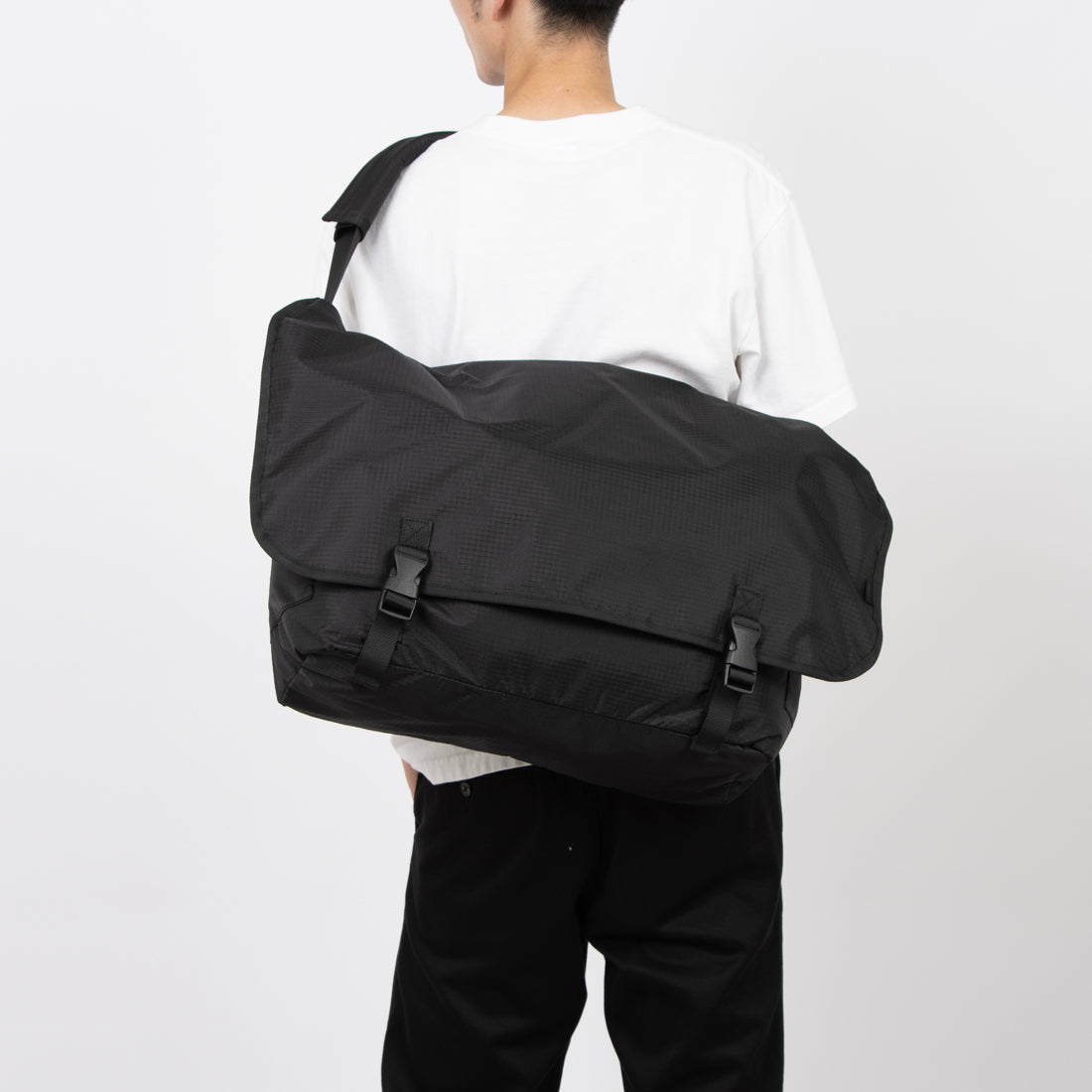 パッキング PACKING RIPSTOP MESSENGER （ブラック） ブラック