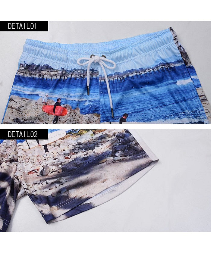 Blue Wax BlueWax【Blue Wax】Surfer Surf Shorts【Non-returnable item】