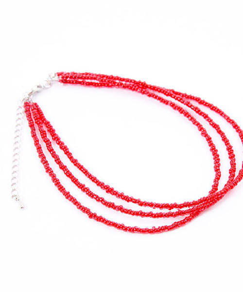 キャバリア CavariA CavariA【キャバリア】トリプルビーズアンクレット