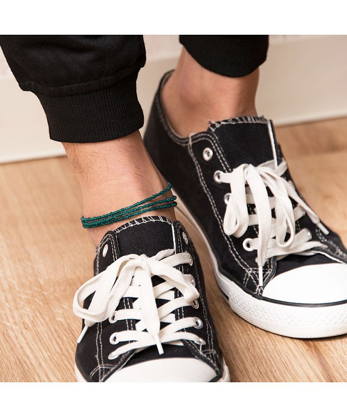 キャバリア CavariA CavariA【キャバリア】トリプルビーズアンクレット