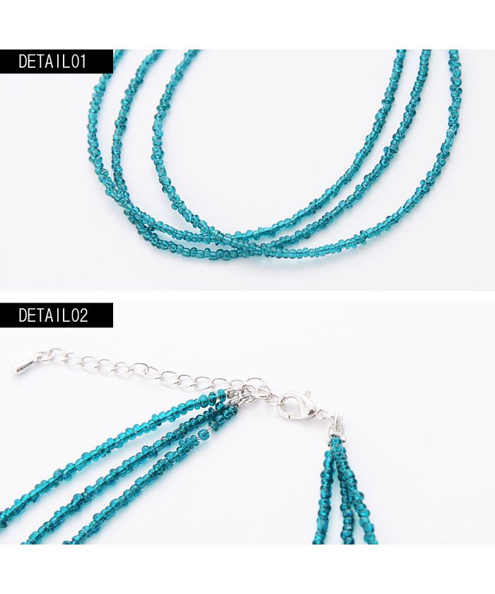 キャバリア CavariA CavariA【キャバリア】トリプルビーズアンクレット