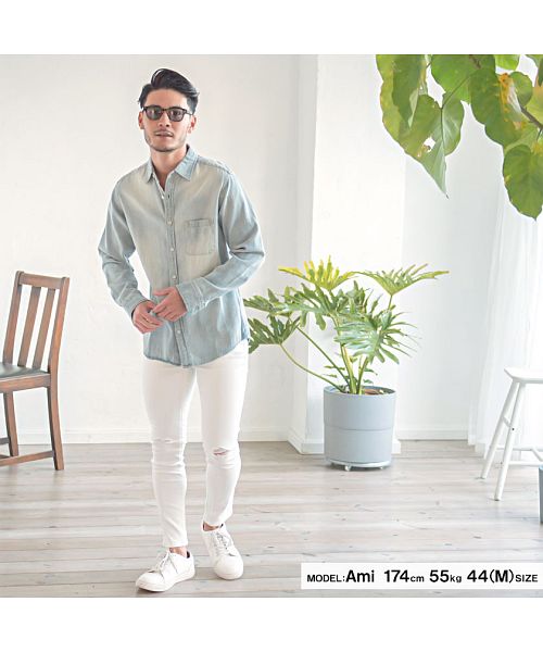 キャバリア CavariA CavariA ダメージ加工入りスーパーストレッチスキニーパンツ
