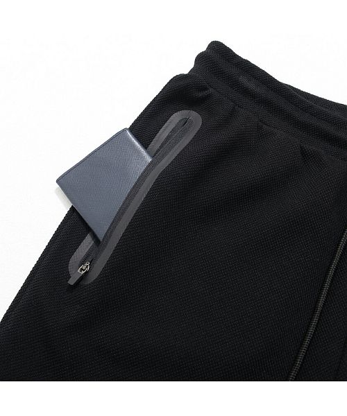Cavalier CavariA CavariA Cavalier Pants Men's Skinny Pants Rib Pants Sweat Slim Fit Skinny Slim Water-Repellent black white gray M L Street