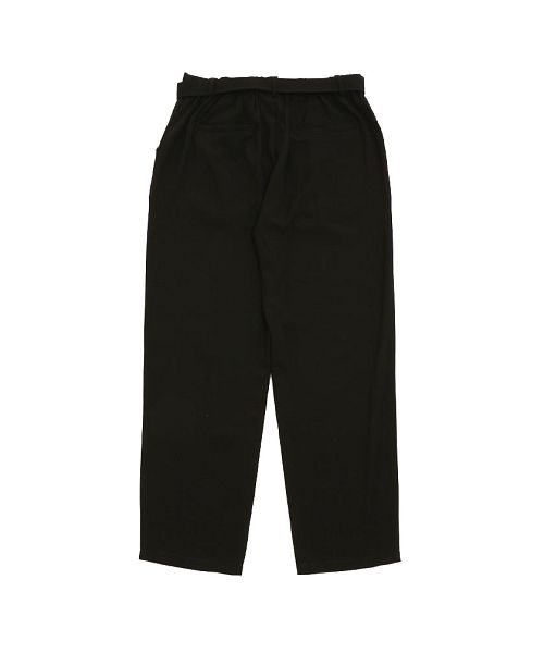 キャバリア CavariA CavariA ベルト付きワイドパンツ メンズ スラックス ベルト付き ストレッチ 伸縮性 ワイドパンツ イージーパンツ 大人 きれいめ きれい目  M L ト （D.GRY(ダークグレー)） D.GRY(ダークグレー)