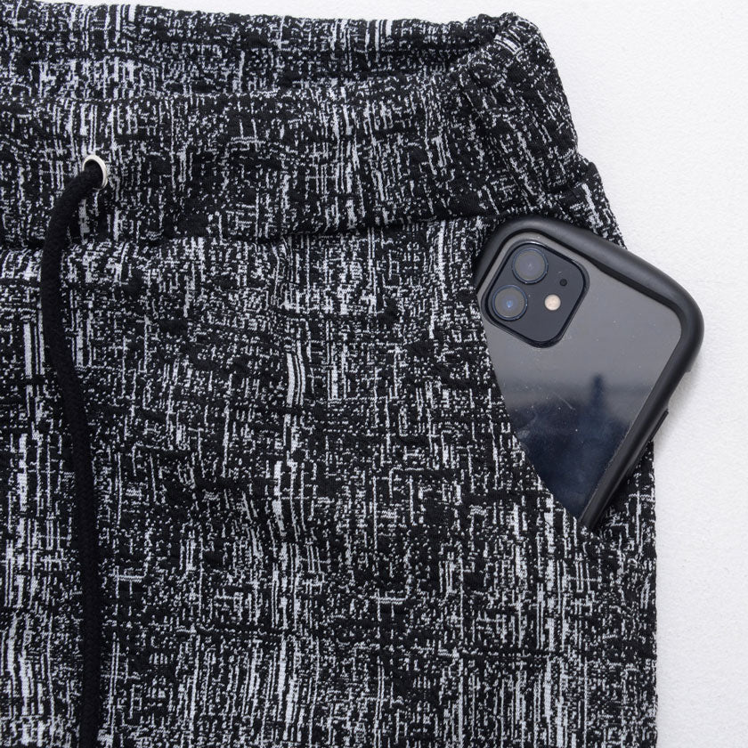 キャバリア CavariA CavariA モザイクチェックアンクルパンツ イージーパンツ セットアップ可 （70(NAVY/ネイビー)） 70(NAVY/ネイビー)