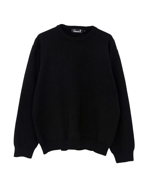 キャバリア CavariA CavariA ネックが選べるミラノリブ長袖ニット