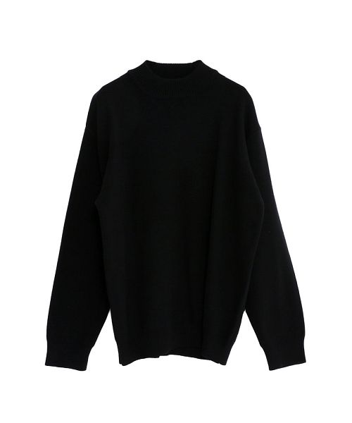 キャバリア CavariA CavariA ネックが選べるミラノリブ長袖ニット