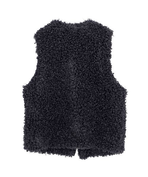 キャバリア CavariA CavariA プードルファーベスト もこもこ