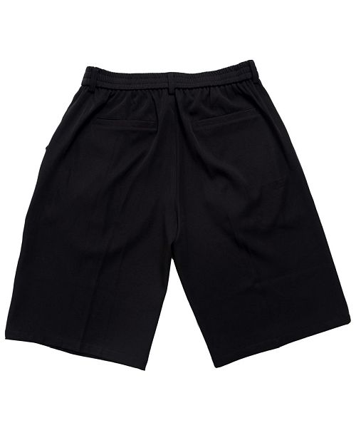 キャバリア CavariA CavariA ワンタックワイドハーフパンツ メンズ ショートパンツ ショーツ ワイド 太め ボトムス 無地 おしゃれ ワンタック ブラック ブルー グレー カ