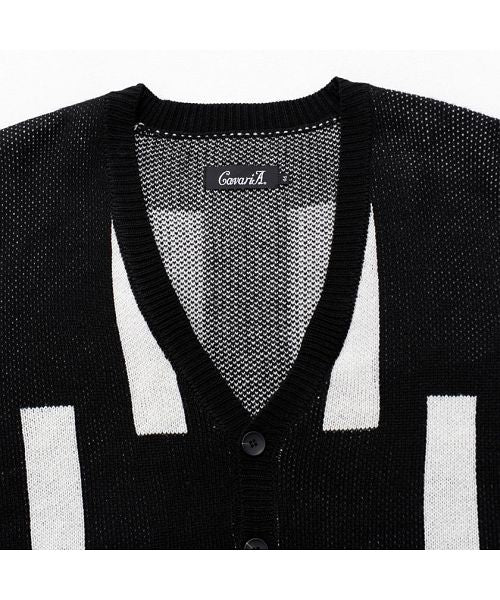 キャバリア CavariA CavariA 総柄カーディガン 羽織 （WHT(ホワイト)） WHT(ホワイト)