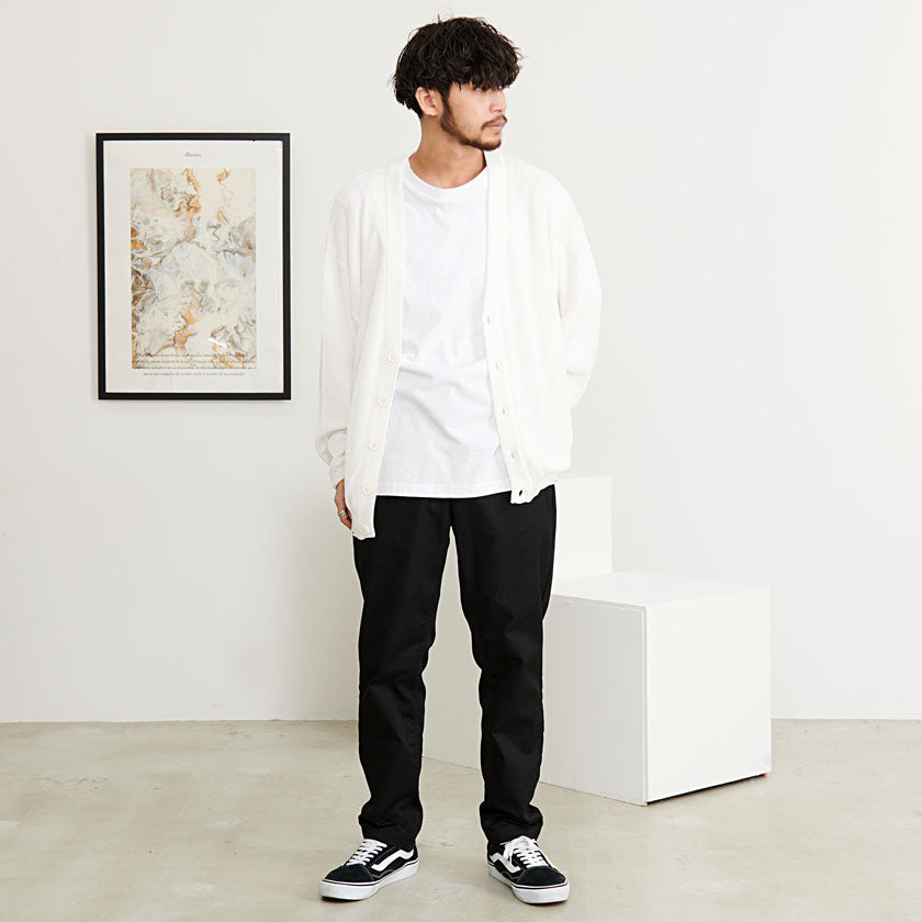 キャバリア CavariA CavariA フェイクリネンカーディガン