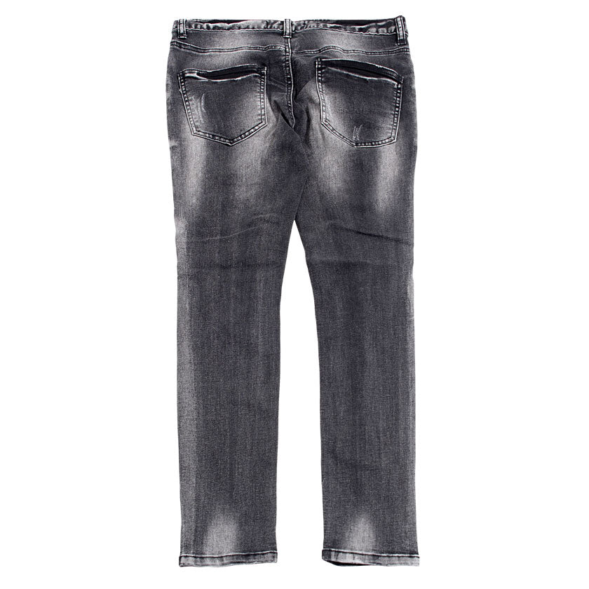 キャバリア CavariA CavariA ダメージスキニーデニムパンツ ストレッチ