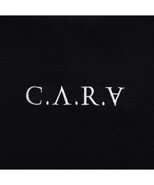 キャバリア CavariA C.V.R.A 別注ロゴ刺繍入りモックネックトレーナー×止水ジップパンツセットアップ 上下セット （GRY(グレー)） GRY(グレー)