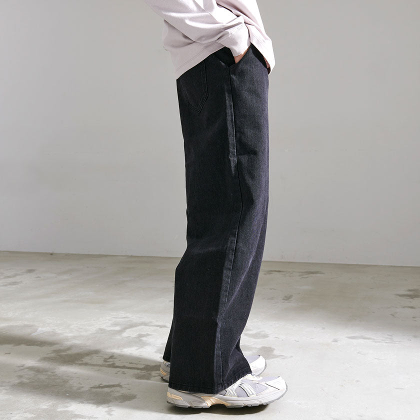 キャバリア CavariA CavariA デニムワイドパンツ