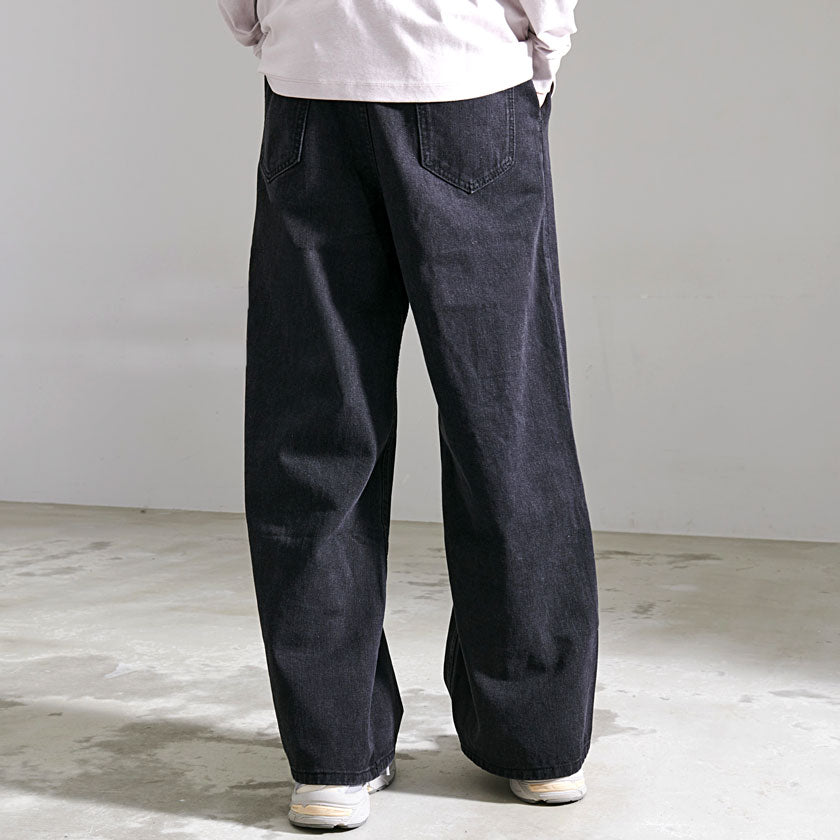 キャバリア CavariA CavariA デニムワイドパンツ