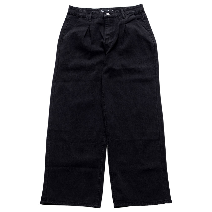 キャバリア CavariA CavariA デニムワイドパンツ