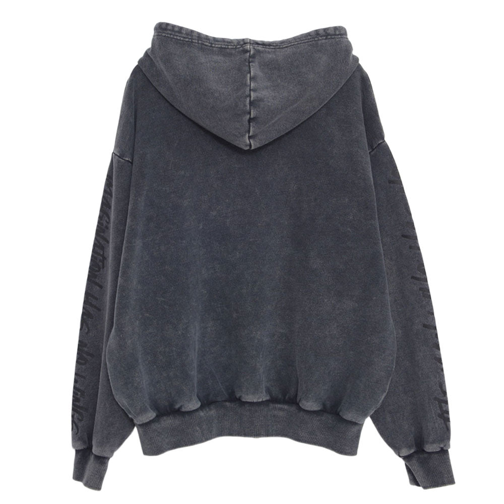 キャバリア CavariA CavariA グランジ加工ジップ長袖パーカー