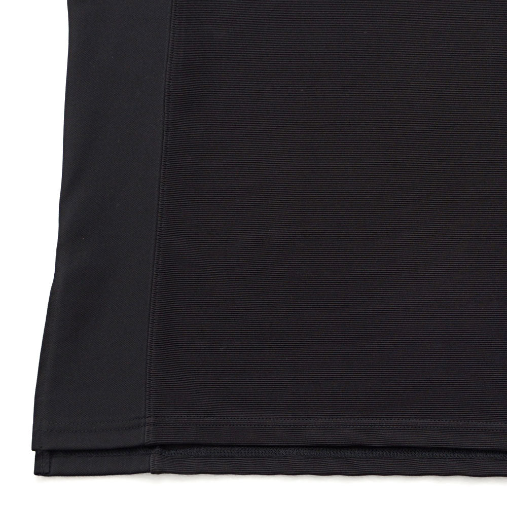 キャバリア CavariA CavariA クルーネック パネルサイドスリット半袖Tシャツ （GREIGE(グレージュ)） GREIGE(グレージュ)